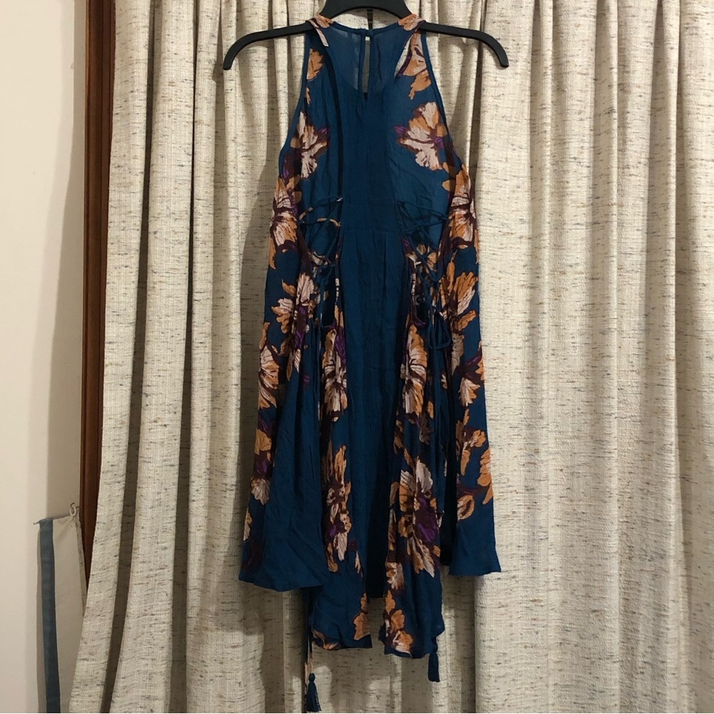 Free People Paint The Sun Slip Dress